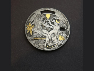 engraving watch dial day-date 36 mm case 18038-18238